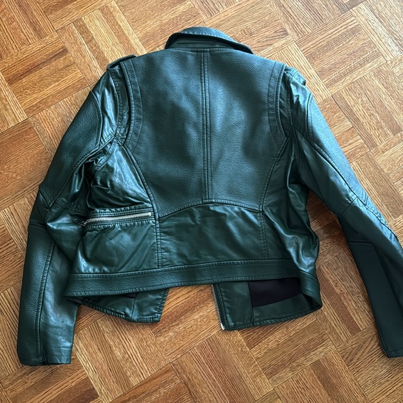 Blanket NYC green leather jacket - Picture 4 of 4